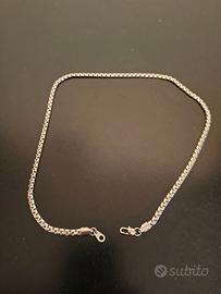 Collana in acciaio uomo 46cm
