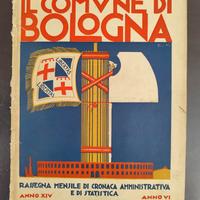 Copertina Rivista 1928 Comune Bologna fascista