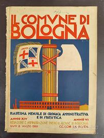 Copertina Rivista 1928 Comune Bologna fascista