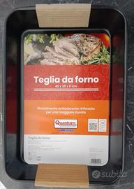 Teglia forno in acciaio al carbonio antiaderente