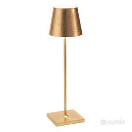 Lampada Poldina PRO Zafferano foglia oro