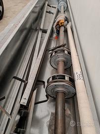  serranda in alluminio per garage kit completo 