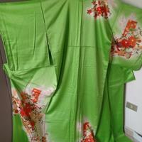 kimono autentico giapponese vintage in seta 