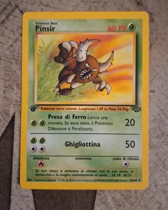 Pinsir - Jungle 1 edizione ita
