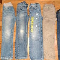 Jeans taglia 5, 6, 7, 8 anni