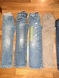 Jeans taglia 5, 6, 7, 8 anni