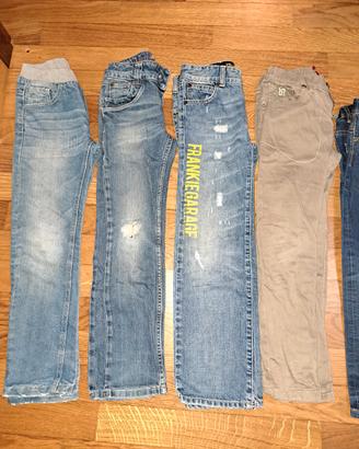 Jeans taglia 5, 6, 7, 8 anni