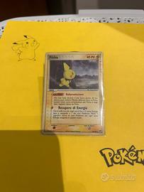 Carta Pokémon Pichu – EX Tempesta di Sabbia 2004