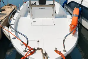 Barca fisherman Regg 21 linea d'asse, NO Patente
