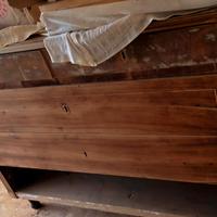 Comò in radica da restaurare