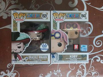 Mihawk 1521, Koby 1943 - Funko Pop One Piece