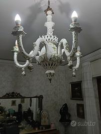 lampadario di Capodimonte 