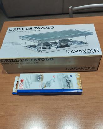 Grill da Tavolo + Pasta Combustibile 