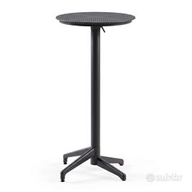 MOON Tavolino Bar ⌀60 cm alto Pieghevole esterno