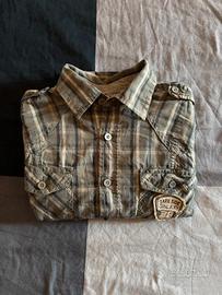 Camicia a quadri per bambino Star Breed 