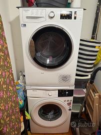 Lavatrice HiSense + Asciugatrice Hotpoint + Kit