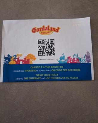 Biglietto Gardaland 