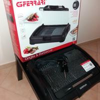 Piastra elettrica barbecue