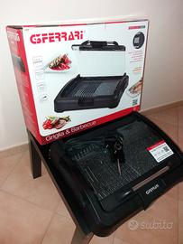 Piastra elettrica barbecue