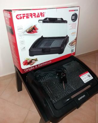 Piastra elettrica barbecue