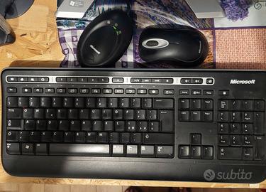 Tastiera e mouse Microsoft wireless