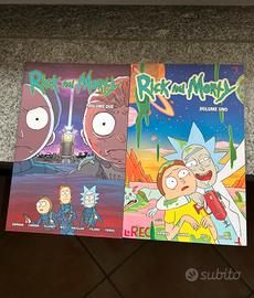 Fumetto Rick e Morty volume 1 e 2