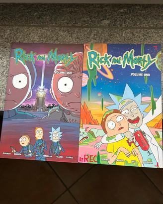Fumetto Rick e Morty volume 1 e 2
