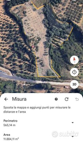 Terreno agricolo con acqua