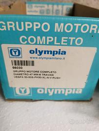 Gruppo termico Vespa 50 preparazione Olimpia