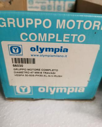 Gruppo termico Vespa 50 preparazione Olimpia