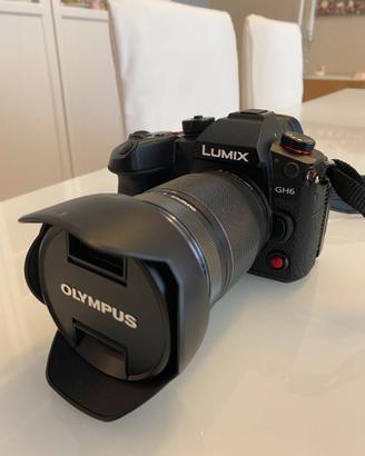 Lumix GH6 + obiettivo Olympus