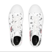 Scarpe modello converse customizzate a mano joker