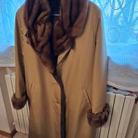 impermeabile beige lungo tg 50/52. 
