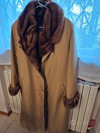 impermeabile beige lungo tg 50/52. 
