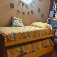Letto a cassettone 