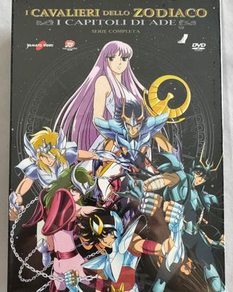 Cavalieri Zodiaco Capitoli Ade DVD sigillato raro