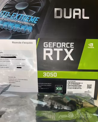 Rtx 3050 6gb NUOVA!