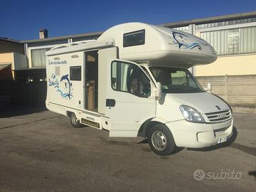 Camper mansardato iveco daily