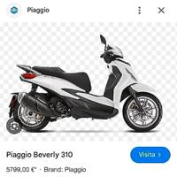 Piaggio Beverly 310 NUOVO euro 5 - PERMUTE