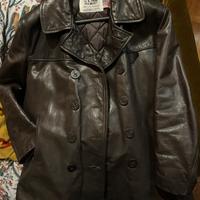 Giaccone Caban 740N Schott pelle xl marrone