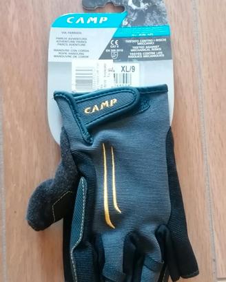 Guanti CAMP Via Ferrata XL/9 nuovi mai usati