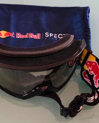 occhiali da moto Red bull