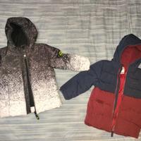 Set 2 piumini bimbo 3/4 anni