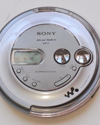 Sony CD Walkman D-NE711 Atrac3 Plus + MP3 Player