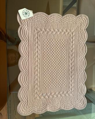 4 tovagliette shabby chic grigio chiaro