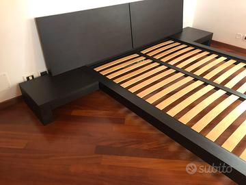 Letto feg con comodini integrari modello globe