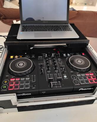 Pioneer DDJ 400 con flight case come nuovi