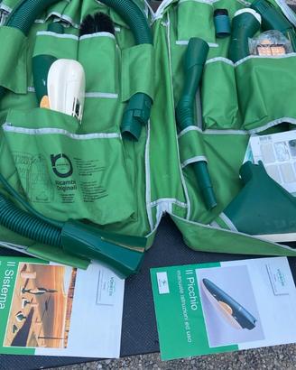 VORWERK FOLLETTO BORSA SACCA ACCESSORI COMPLETA