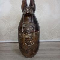 Vaso canopo egizio Anubis