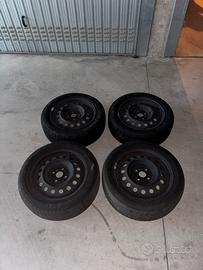 GOMME+CERCHI DA NEVE SUZUKI 4 FORI